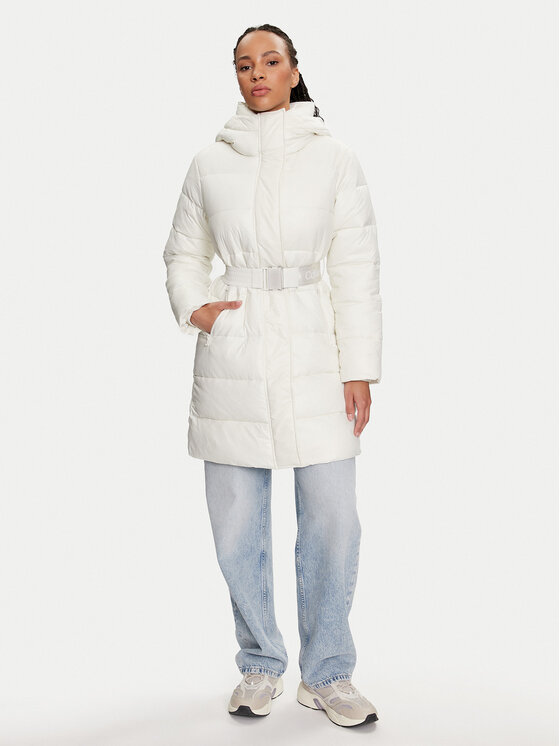 Calvin Klein Jeans Calvin Klein Jeans Зимно яке J20J223578 Екрю Regular Fit