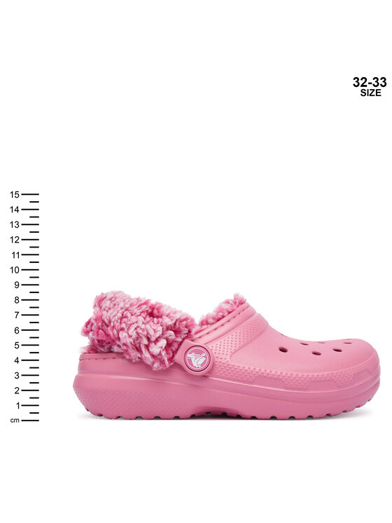Crocs Crocs Шльопанці Classic Fleece Lined Clog K 212856 Рожевий