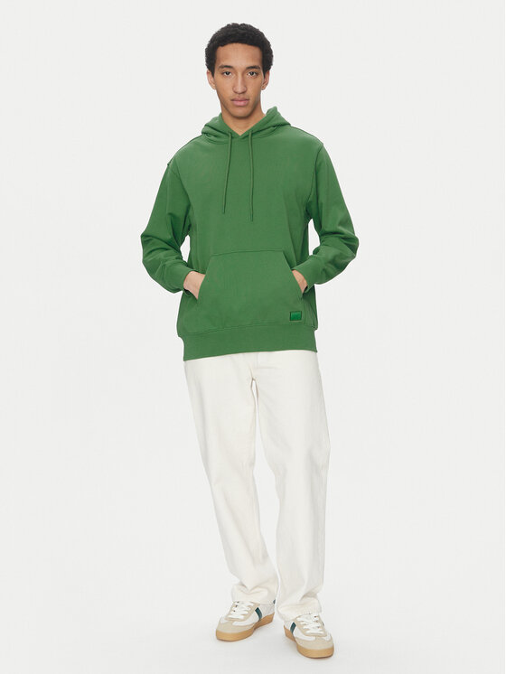 Vans Vans Majica dugih rukava Original Standards VN000P5C Zelena Loose Fit