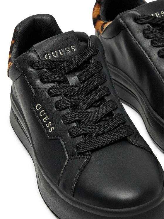 Guess Guess Sneakersy FLPWIN LEP12 Čierna