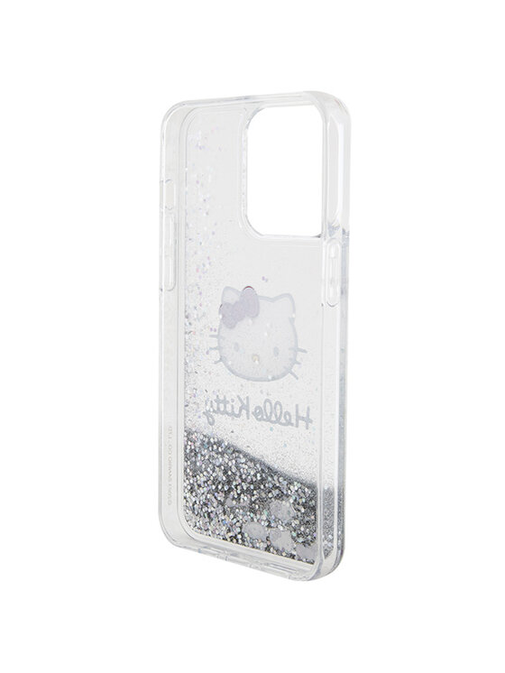 Hello Kitty Hello Kitty Etui na telefon iPhone 15 Pro Max Srebrny