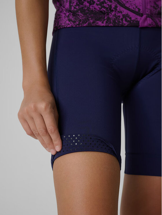 4F 4F Szorty rowerowe ALTERNATIVE PATH Granatowy Slim Fit
