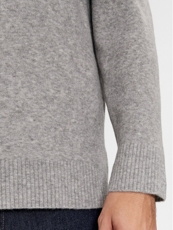 Calvin Klein Calvin Klein Sweter K10K111960 Szary Regular Fit