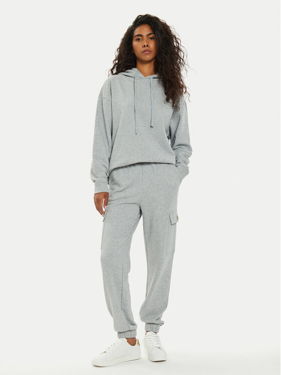 TWINSET TWINSET Majica dugih rukava 242TP2490 Siva Regular Fit
