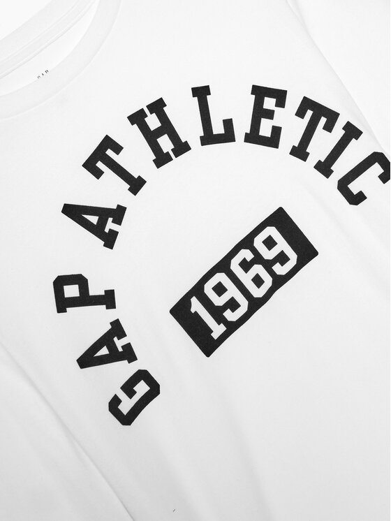 Gap Gap Μπλουζάκι 747773-03 Λευκό Regular Fit