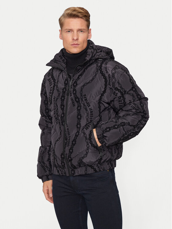 Versace Jeans Couture Versace Jeans Couture Geacă din puf 77GAUD04 Negru Regular Fit