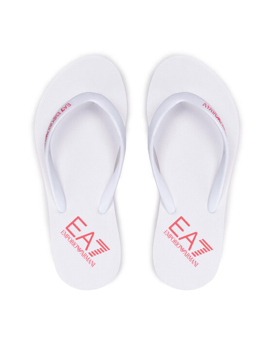 EA7 Emporio Armani Infradito XFQ013 XK085 Q718 Bianco Modivo