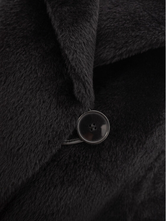 KMX Studio KMX Studio Płaszcz zimowy 186540007 Czarny Straight Fit