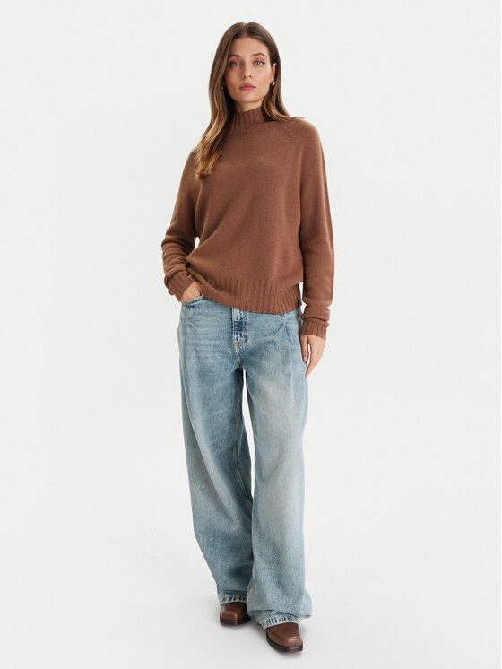 ViCOLO ViCOLO Πουλόβερ 77050F Καφέ Regular Fit