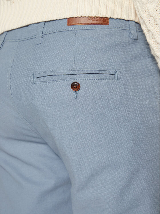 Jack&Jones Jack&Jones Chinosy Marco 12206198 Niebieski Slim Fit