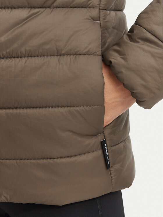 adidas adidas Kurtka outdoor Terrex Multi Essentials Climawarm Insulated Hooded Jacket KX4232 Brązowy Regular Fit