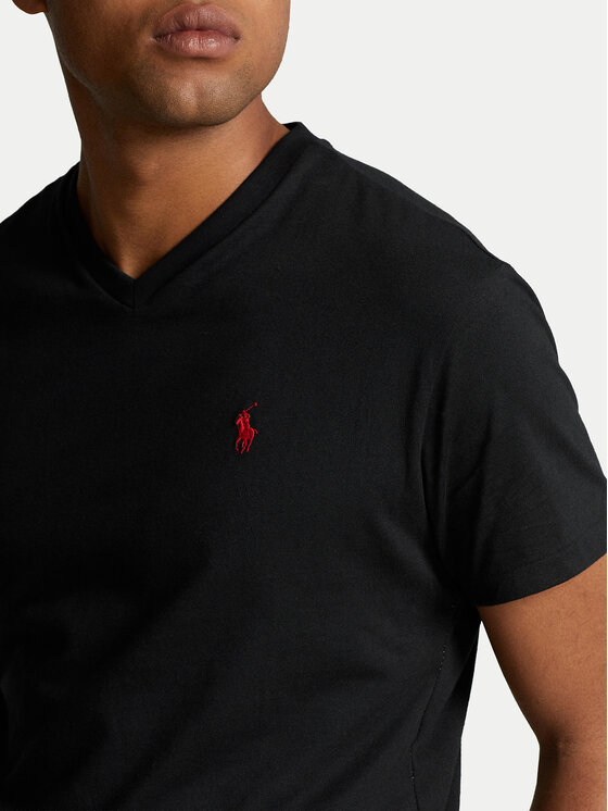 Polo Ralph Lauren Polo Ralph Lauren T-Shirt 710708261 Czarny Classic Fit