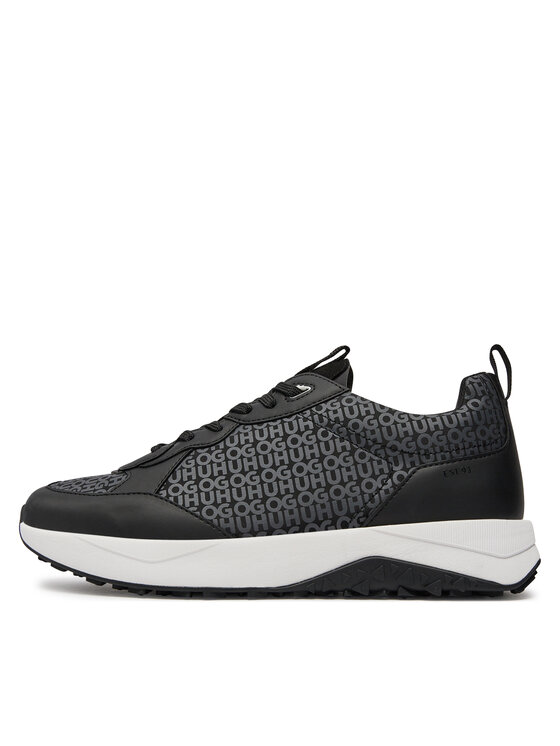 HUGO Hugo Sneakersy Kane Runn Mono2 50517257 Czarny
