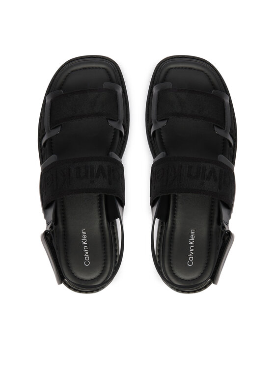 Calvin Klein Calvin Klein Szandál Sq Molded Sandal Webb HW0HW02872 Fekete
