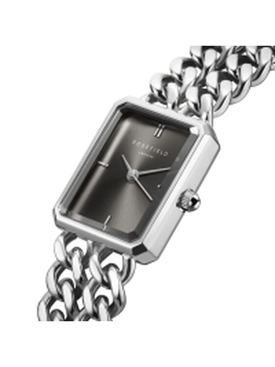 Rosefield Rosefield Zegarek Double Chain Studio Szary