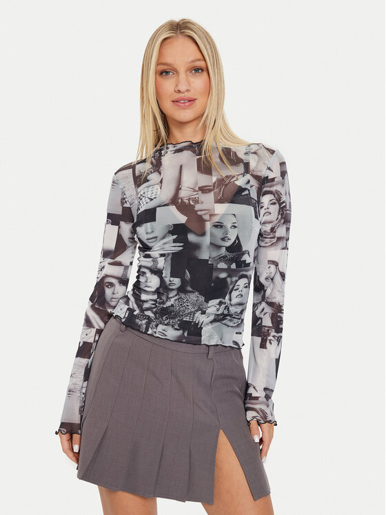 Guess Guess Μπλουζάκι Adriana W4YP04 KBBF2 Έγχρωμο Regular Fit