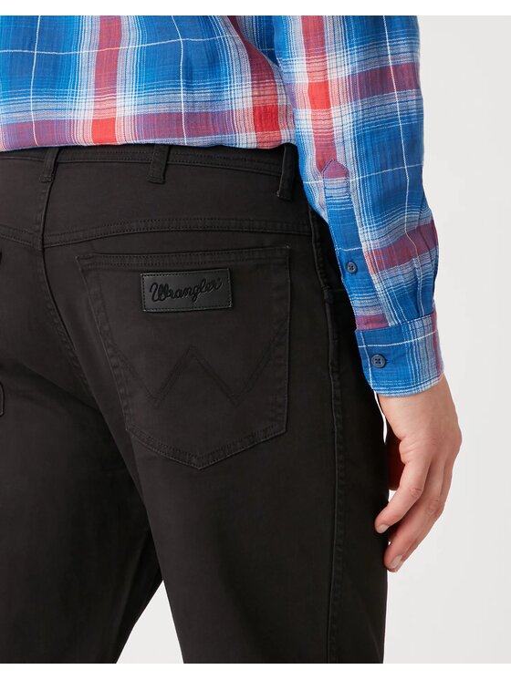 Wrangler Wrangler Jeans TEXAS Nero Straight Fit