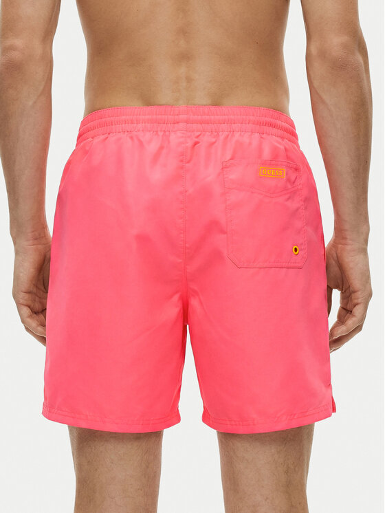 Guess Guess Pantaloncini da bagno F6GT24 WG282 MEDIUM Rosa Regular Fit