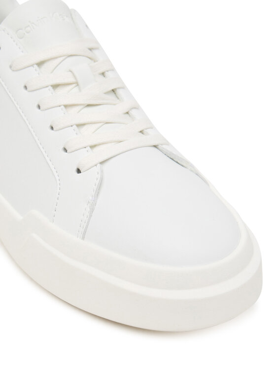 Calvin Klein Calvin Klein Sneakersy Chunky Cupsole Laceup Lth Wn YW0YW01947 Biały