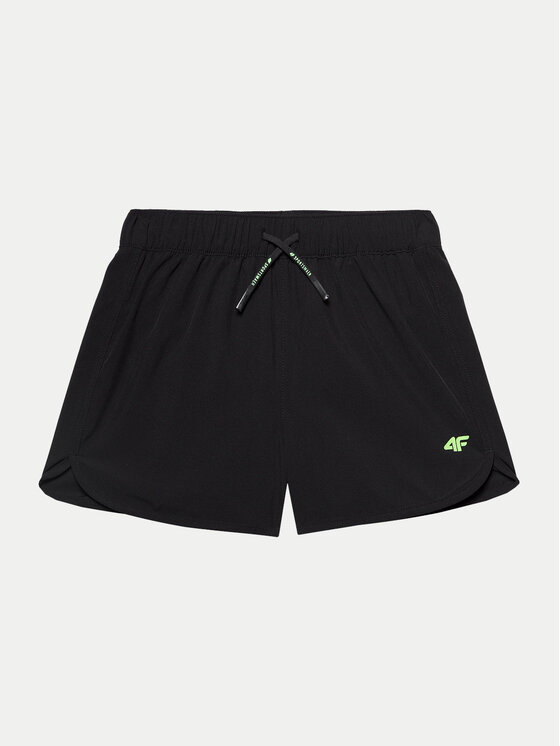 4F 4F Σορτς κολύμβησης 4FJWSS24UBDSM068 Μαύρο Regular Fit