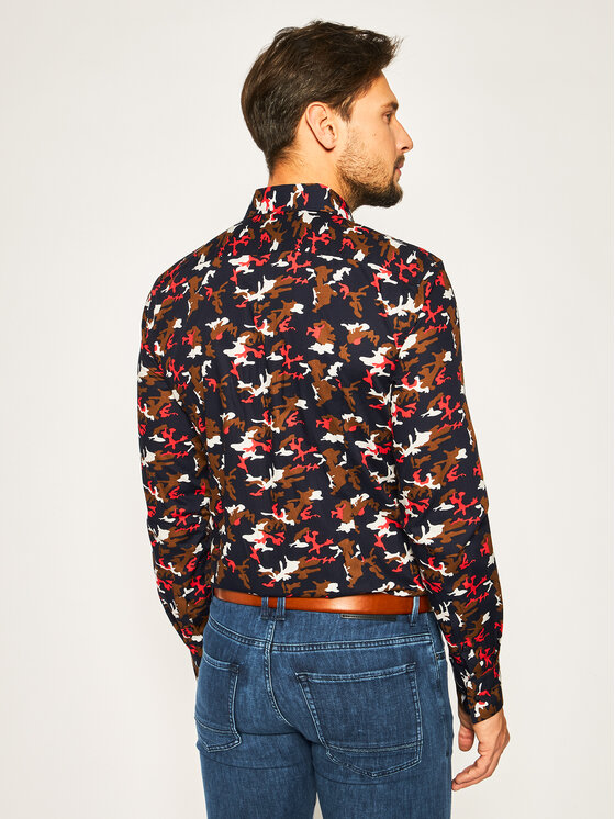 Camicia Jason 50428212 Multicolore Slim Fit