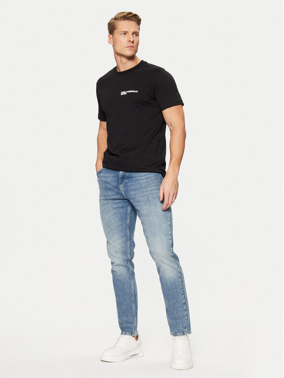 Karl Lagerfeld Jeans Karl Lagerfeld Jeans Jeans hlače A1M10100 Modra Regular Fit