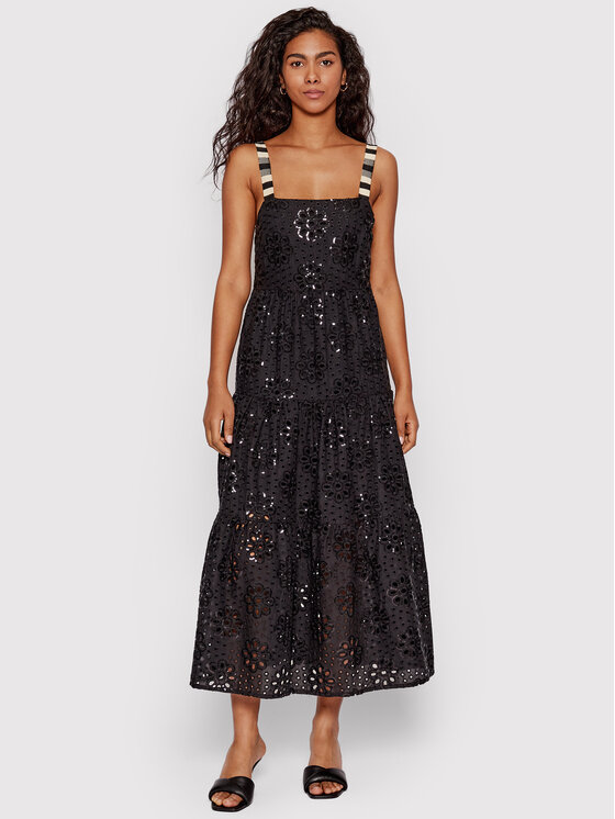 Desigual Desigual Літня сукня Leah 22SWVW05 Чорний Regular Fit