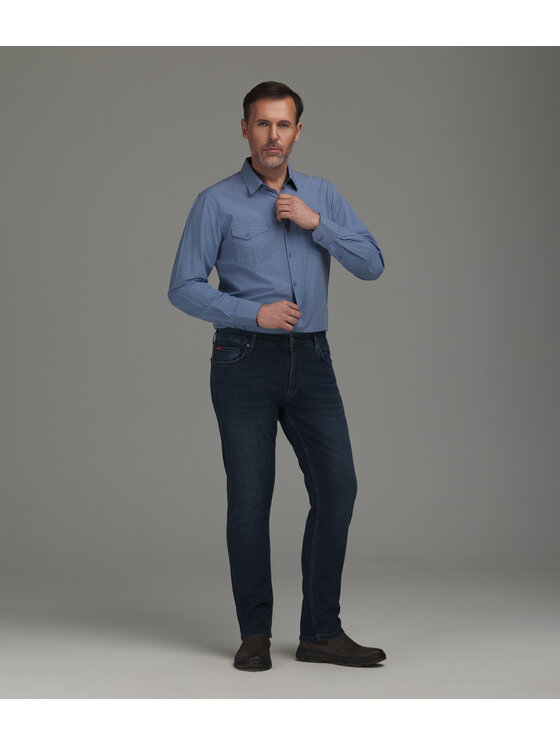Lee Cooper Lee Cooper Jeansy MARCUS Niebieski Regular Fit