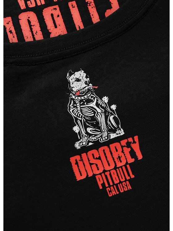 PITBULL PITBULL T-Shirt DISOBEY Czarny Regular Fit