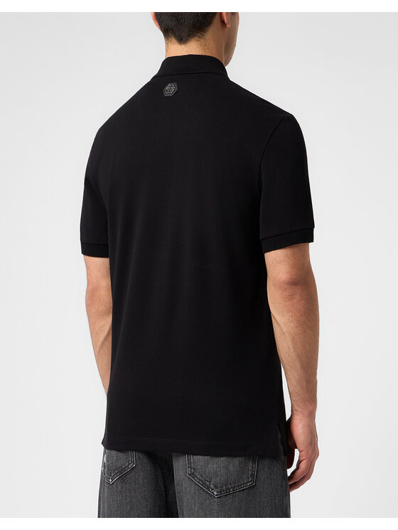 PHILIPP PLEIN PHILIPP PLEIN Polo 31301 Nero Slim Fit