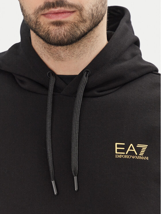 EA7 Emporio Armani EA7 Emporio Armani Bluza 7M000570 AF10377 MC004 Czarny Regular Fit