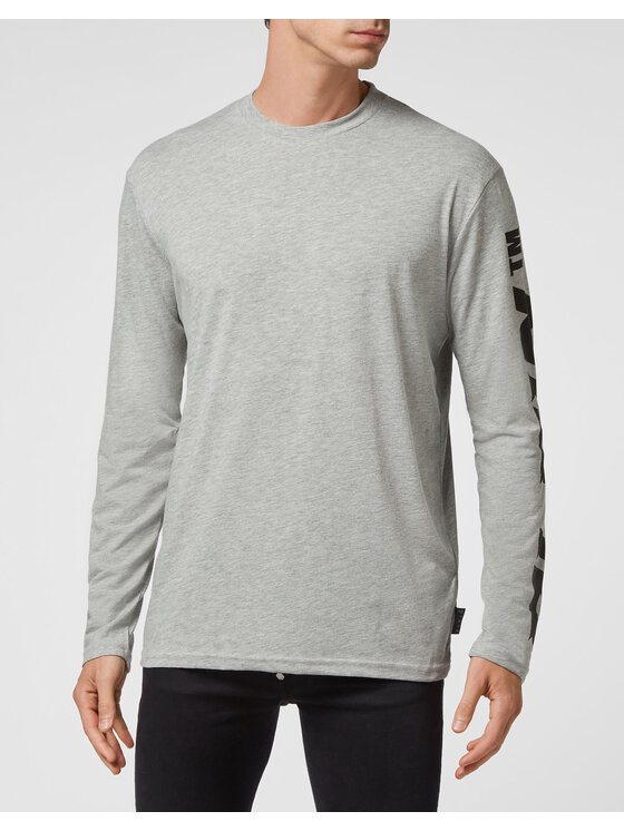 PHILIPP PLEIN PHILIPP PLEIN Tričko 1209 Sivá Regular Fit