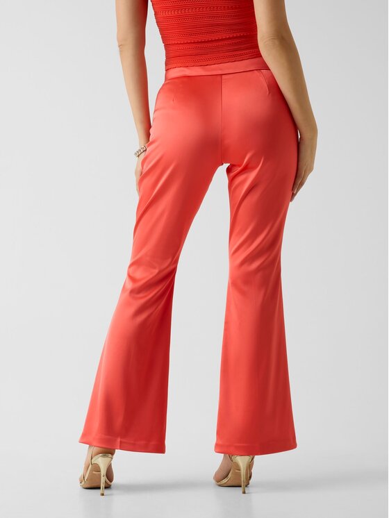 Marciano Guess Marciano Guess Spodnie materiałowe 181902 Koralowy Slim Fit