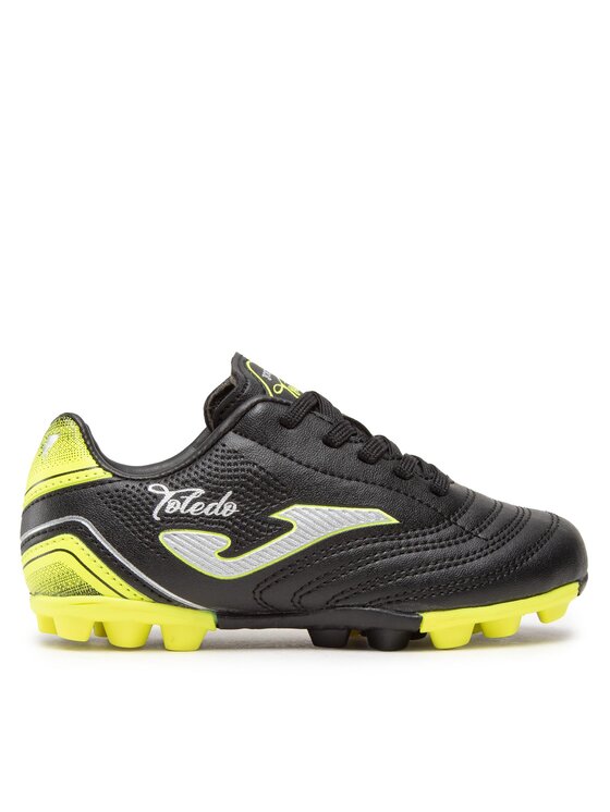 Joma Joma Ποδοσφαιρικά Παπούτσια Toledo Jr 2201 TOJW2201HG Μαύρο