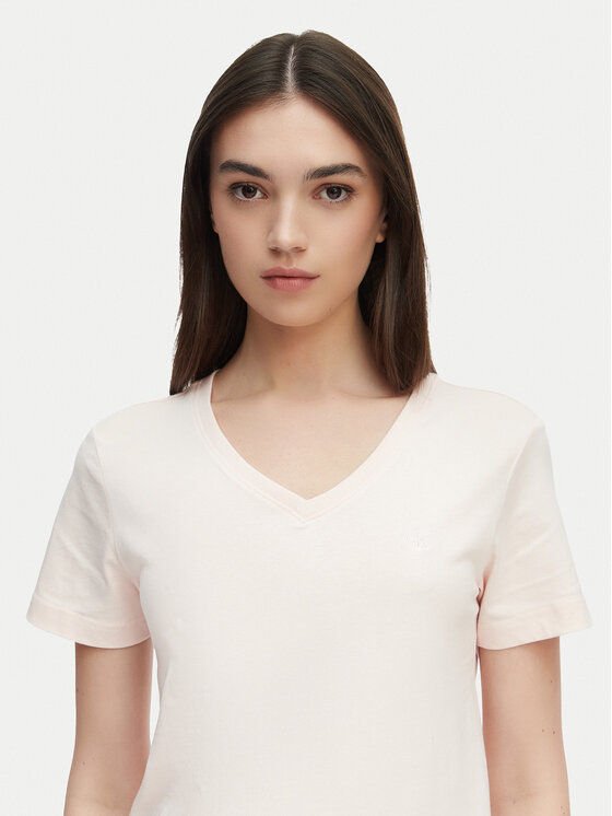 Calvin Klein Jeans Calvin Klein Jeans T-Shirt Archive LV047B205G Světle růžová Regular Fit