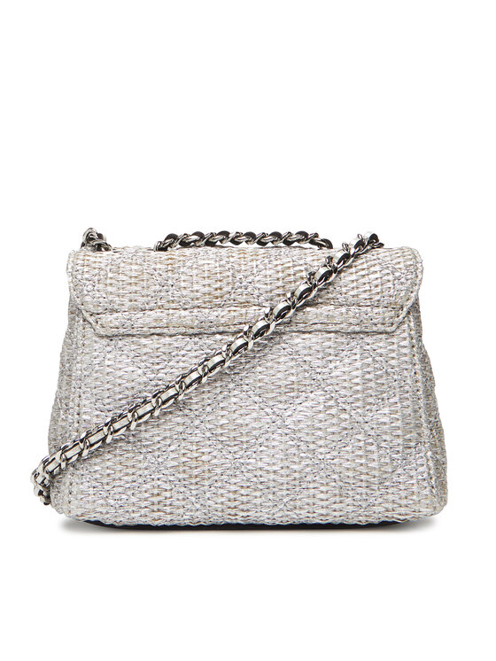 Guess Guess Дамска чанта Giully II Mini HWQM96 73740 Сребрист