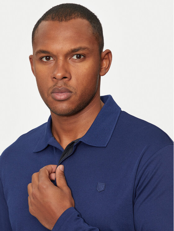 Jack & Jones Jack & Jones Polo Crodney 12259645 Niebieski Regular Fit