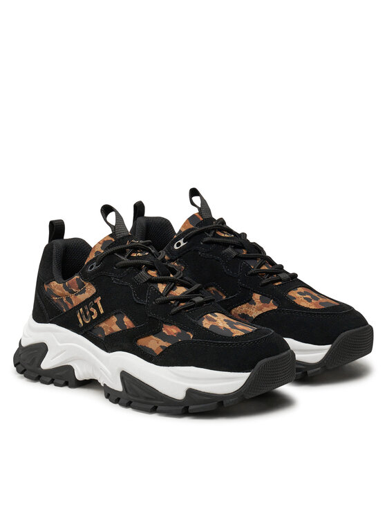 Just Cavalli Just Cavalli Sneakersy 77RA3SC1 Brązowy