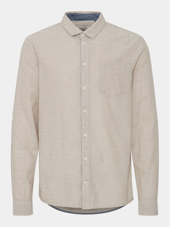 Blend Blend Särk 20716373 Beež Regular Fit