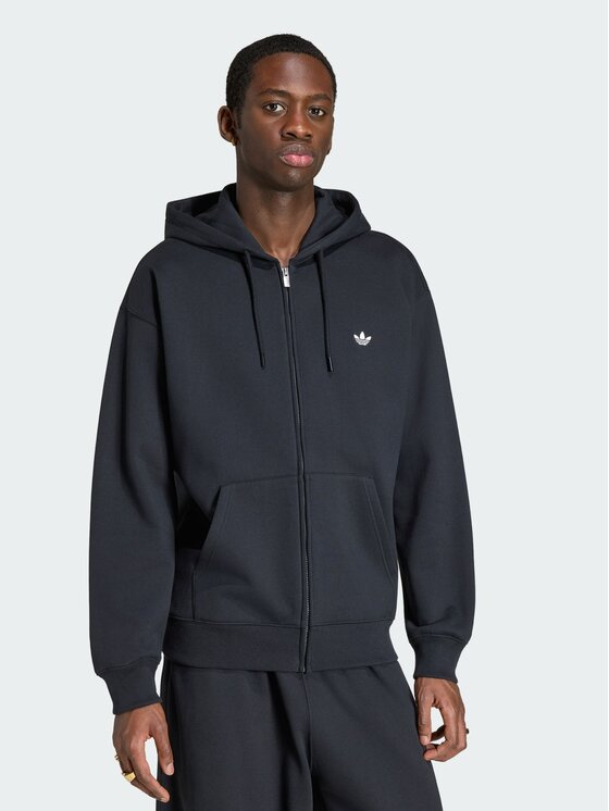 adidas adidas Μπλούζα Trefoil Essentials KS8941 Μαύρο Loose Fit