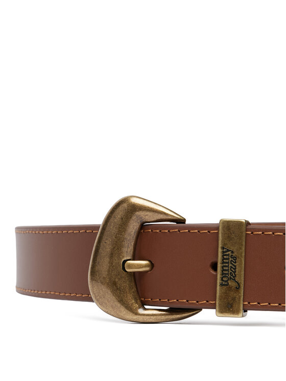 Tommy Jeans Tommy Jeans Gürtel Tjw Cool Brass 30 AW0AW18845 Braun