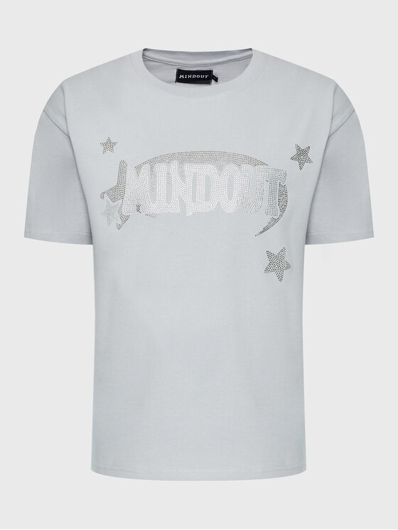 mindout t-shirt unisex starlight gris oversize