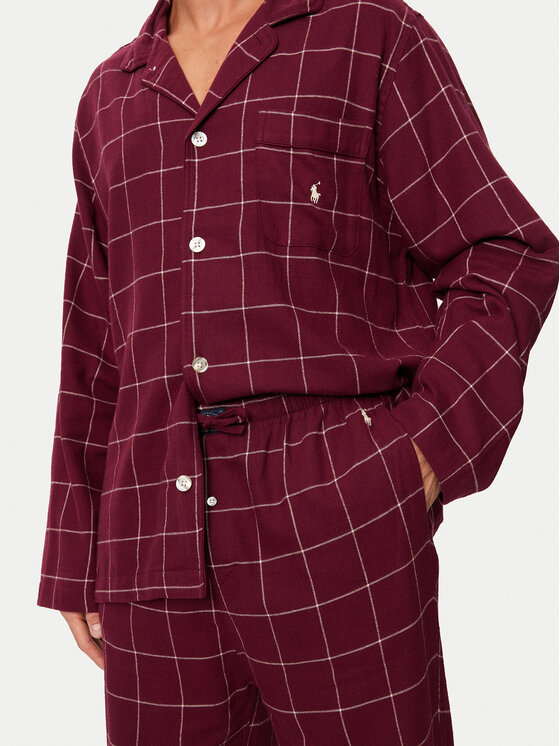 Polo Ralph Lauren Polo Ralph Lauren Pižama 714915969004 Rdeča Regular Fit