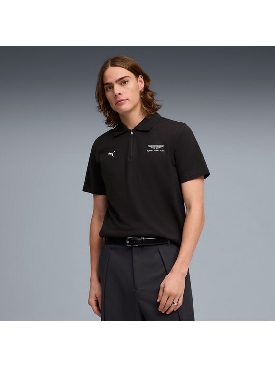 Puma Puma Polo 635385 Czarny Regular Fit