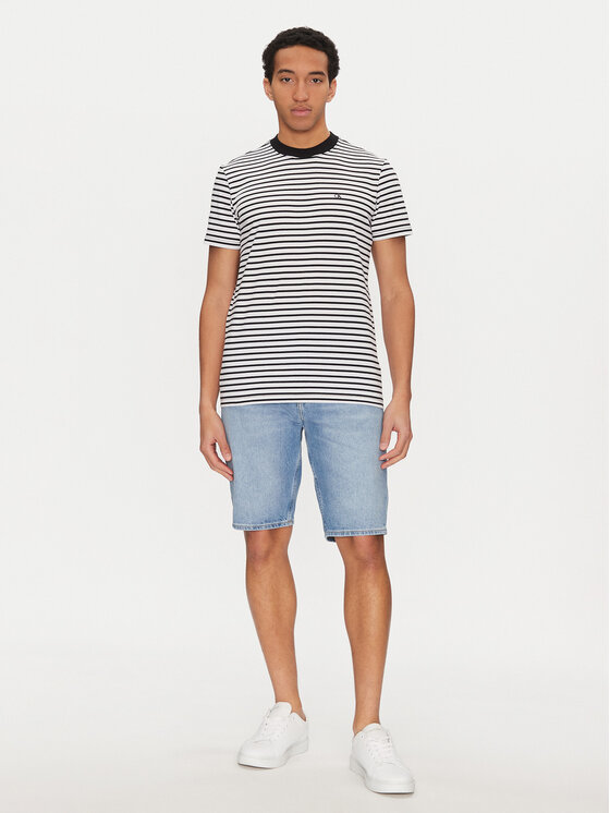 Calvin Klein Jeans Calvin Klein Jeans Marškinėliai J30J326683 Juoda Regular Fit