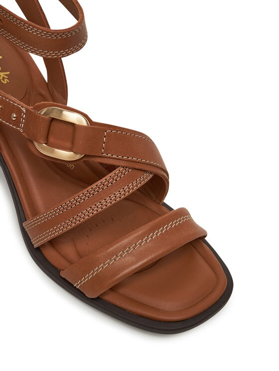Clarks Clarks Sandały Morwyn Strap 26181244 Brązowy