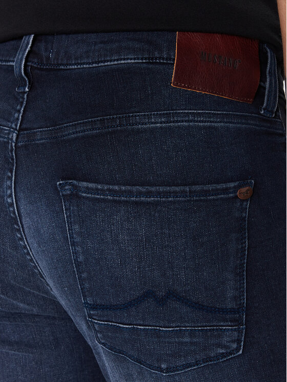 Mustang Mustang Jeansy Vegas 1008948 Granatowy Slim Fit
