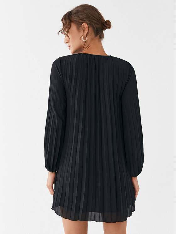 Liu Jo Liu Jo Vsakodnevna obleka MF3399 T0414 Črna Relaxed Fit