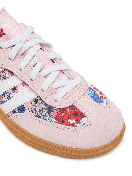 adidas adidas Sneakersy Liberty London Samba Og Comfort Closure Elastic Lace JQ2007 Ružová