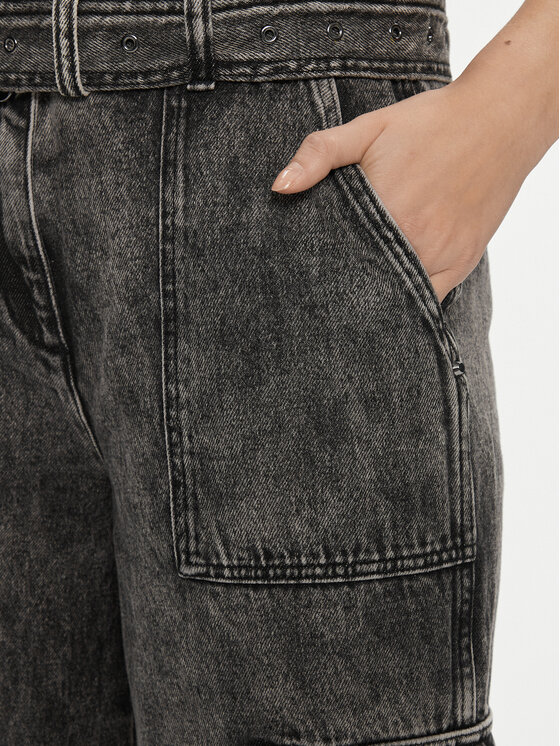 MICHAEL Michael Kors MICHAEL Michael Kors Τζιν MH330JHBB6 Γκρι Straight Leg